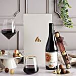 Red Wine And Chocolate Hamper