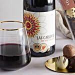 Red Wine And Chocolate Hamper
