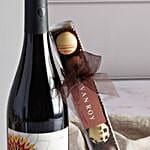 Red Wine And Chocolate Hamper