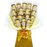 Valentines Sweets Ferrero Rocher Chocolate Bouquet