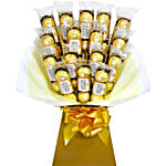 Valentines Sweets Ferrero Rocher Chocolate Bouquet