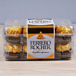 Sneh Feng Shui Rakhi Set With Almonds & Ferrero Rocher