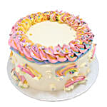 Rainbow Sprinkles Vanilla Cake