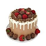 Strawberry & Ferrero Luscious Cake