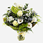 Sparkling Champagne Floral Bouquet