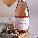 Prosecco Rose And Truffles Hamper