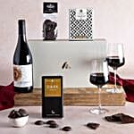 Red Wine And Dark Chocolate Gift Box