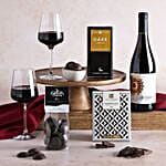 Red Wine And Dark Chocolate Gift Box