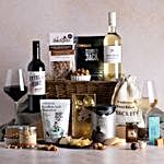 Wine And Snack Lover Gift Set