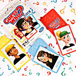 Sneh Bal Krishna Kids Rakhi and Hasbro Guess Who Card Game