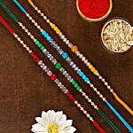 Sneh Vibrant Beads Rakhi Set