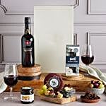 Classic Winter Port And Cheese Hamper