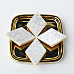 Understated Elegance Beads Rakhi Set & Kaju Katli Delight
