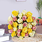 Tricolor Rose Bouquet