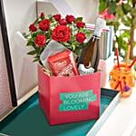 Rosy Anniversary Gift Bundle