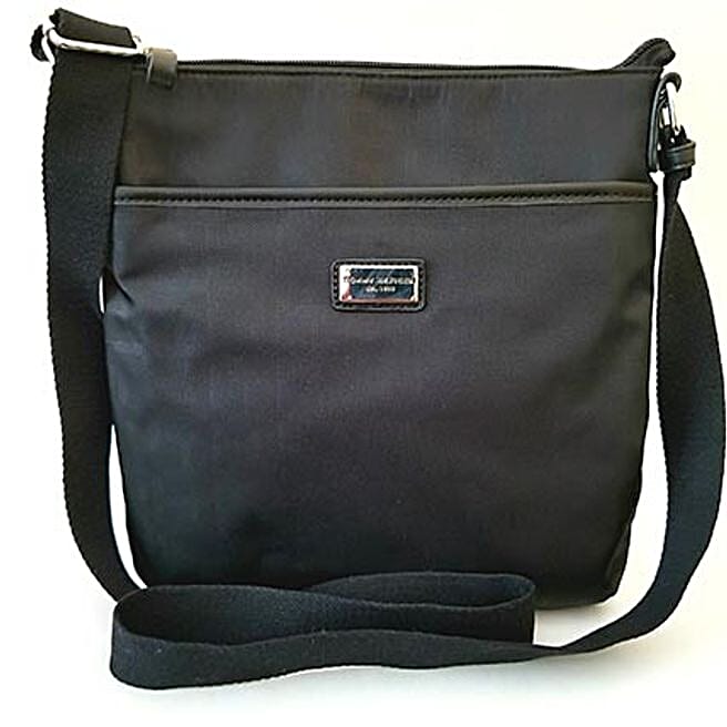 Tommy Hilfiger Nylon Crossbody Bag in Black usa Gift Tommy