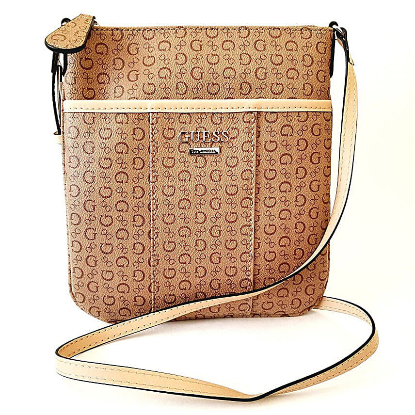 Guess Brown Crossbody Bag