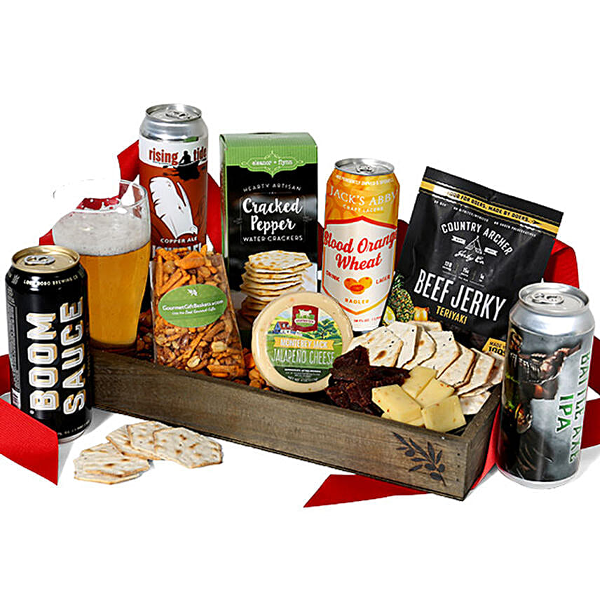 Beer And Snacks Crate usa Gift Beer And Snacks Crate FNP
