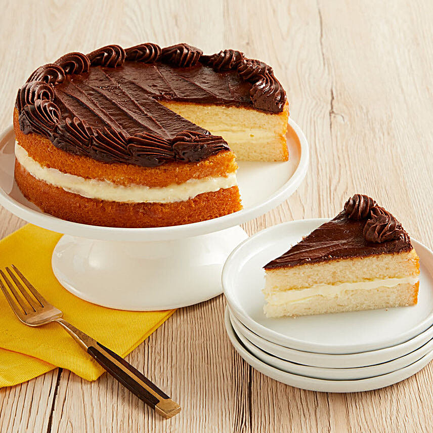 boston cream cake 1