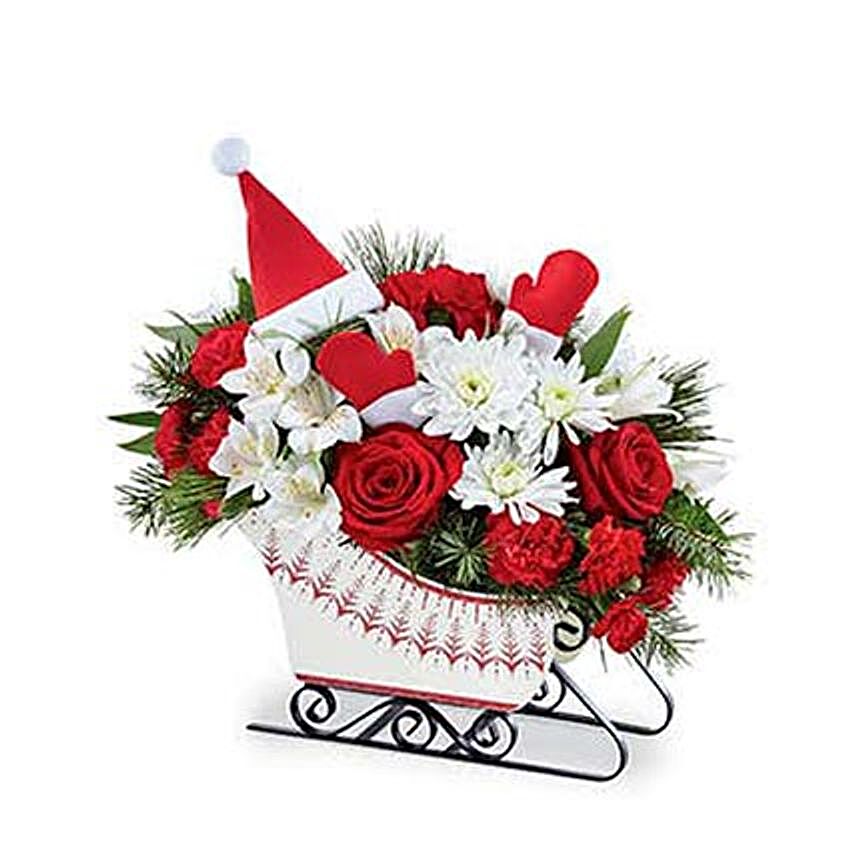 Santas Sleigh Bouquet
