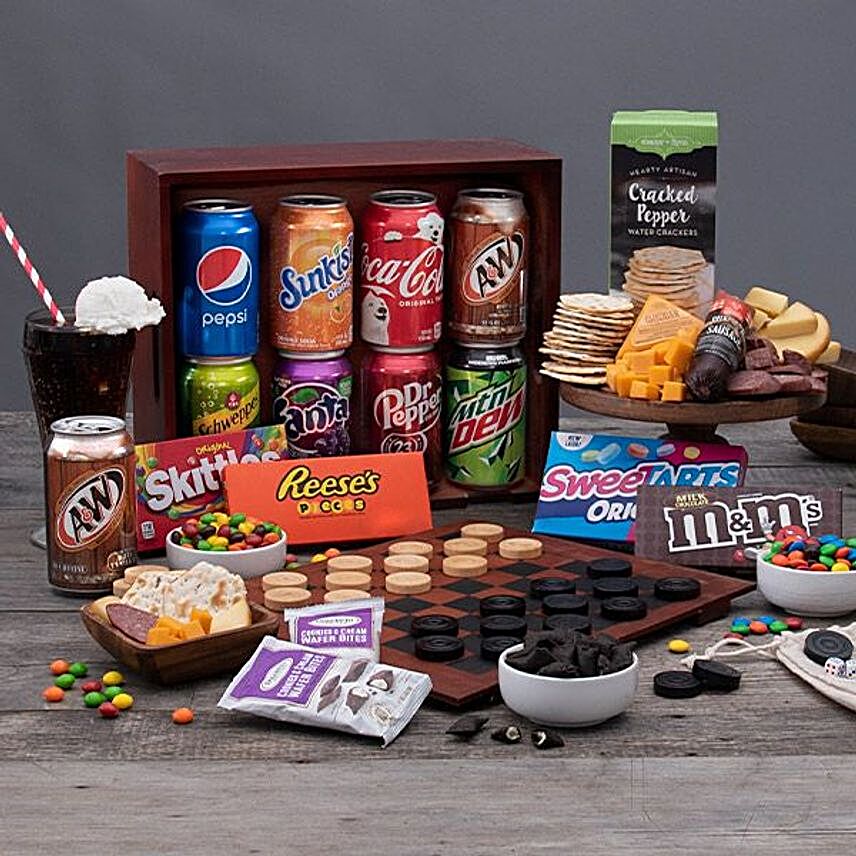 Soda And Candy Happy Fathers Day Crate