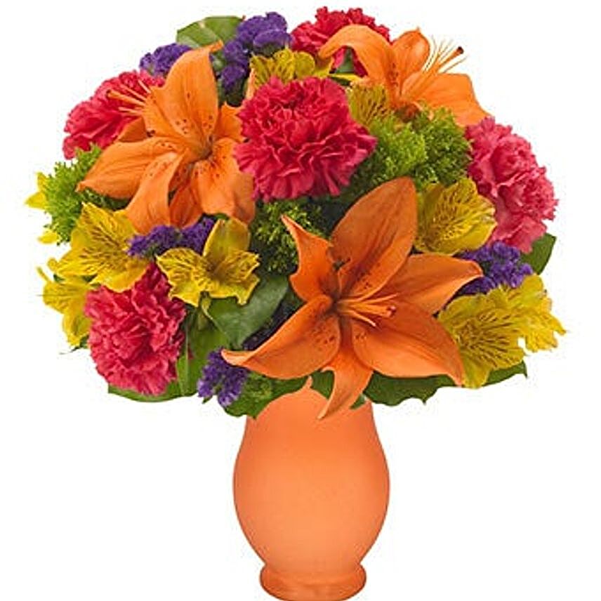 Tropical Flower Vase