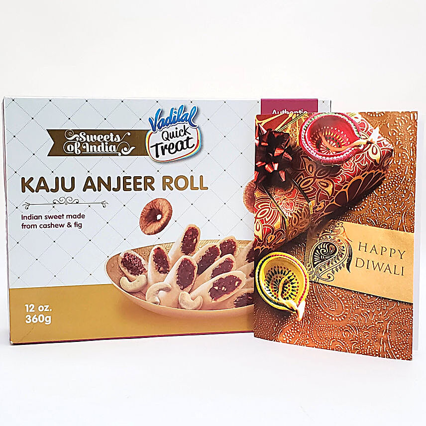 Delicious Kaju Anjeer Rolls Diwali Gift
