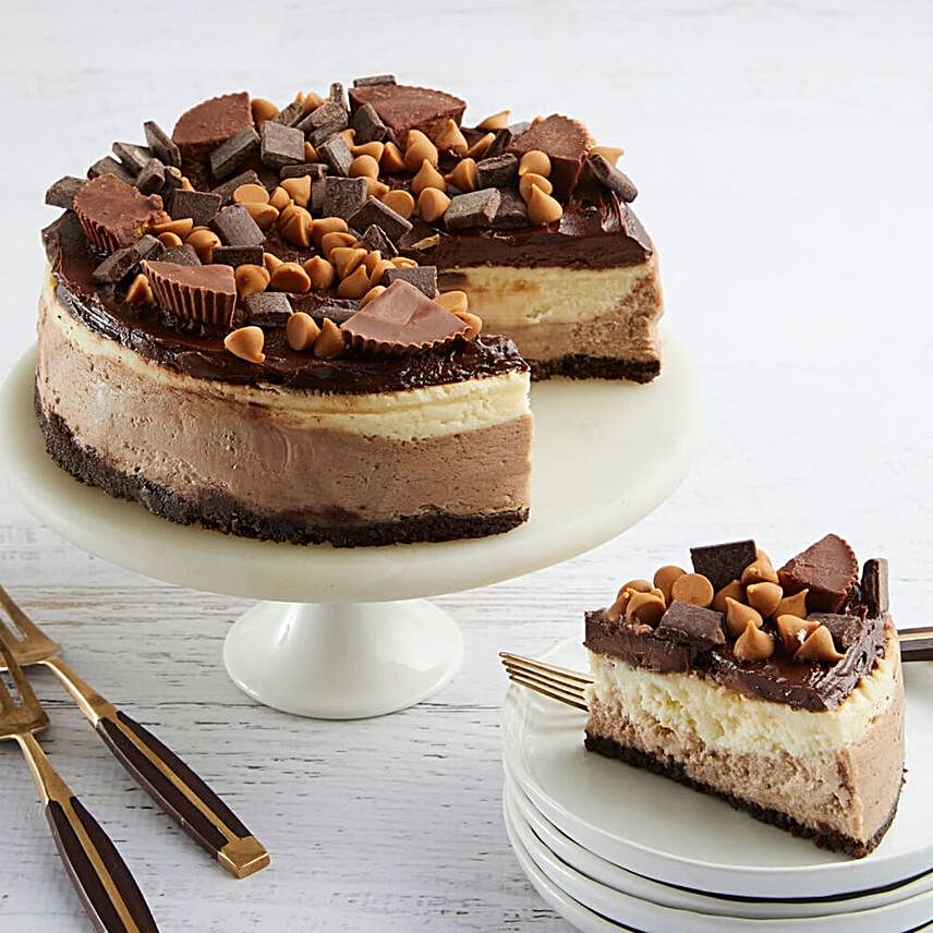 PREMIUM Peanut Butter Cup Cheesecake:Cheesecake Delivery In USA