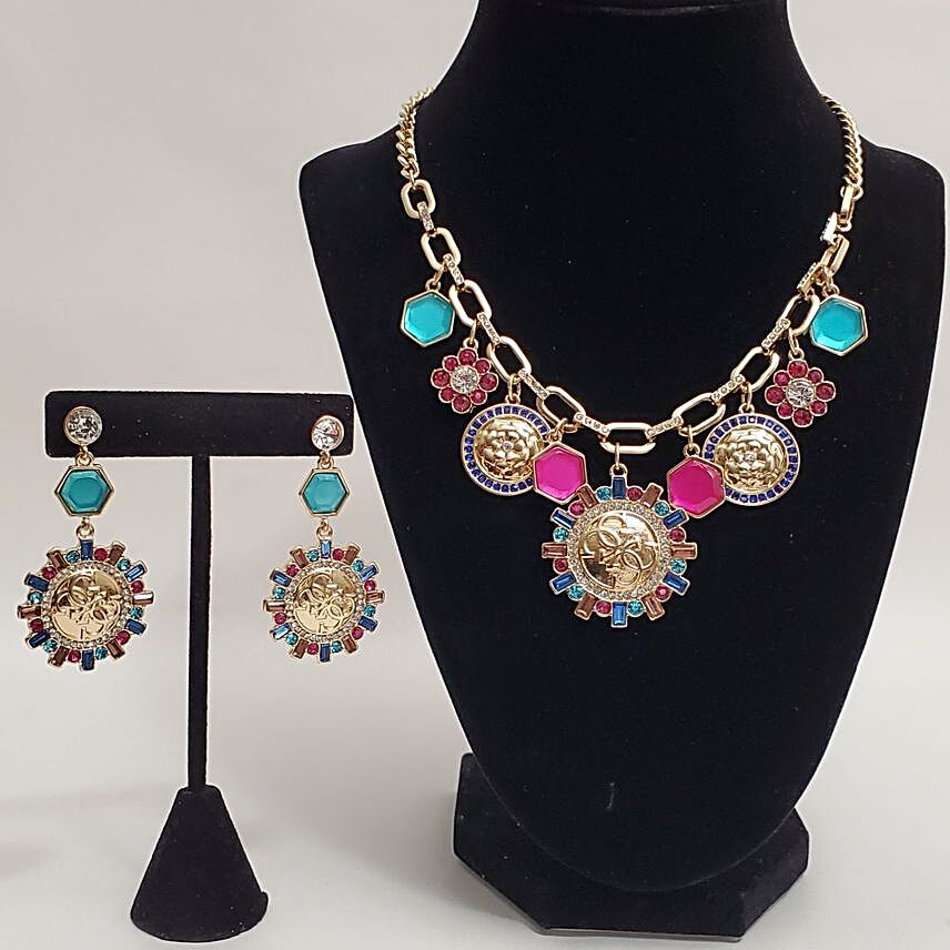 Statement Necklace And Jewelry Gift Set
