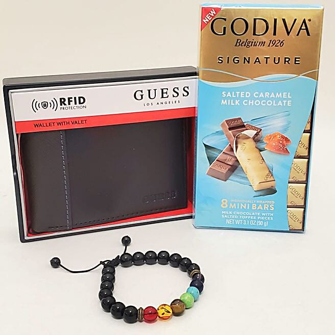 guess wallet with valet