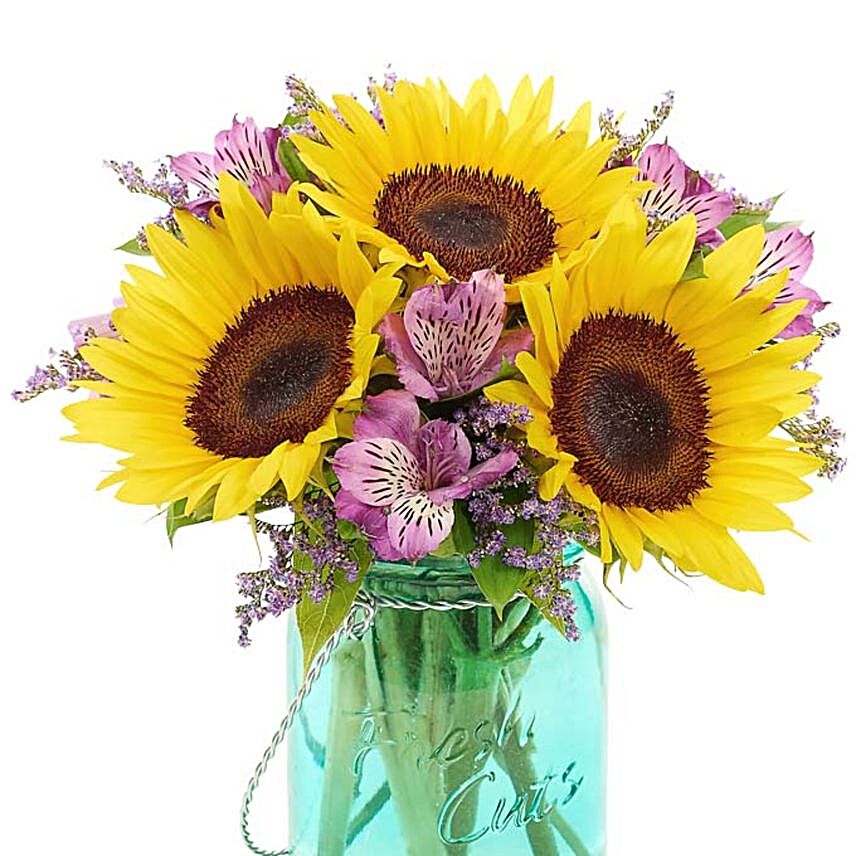 Divine Mixed Flowers Bunch