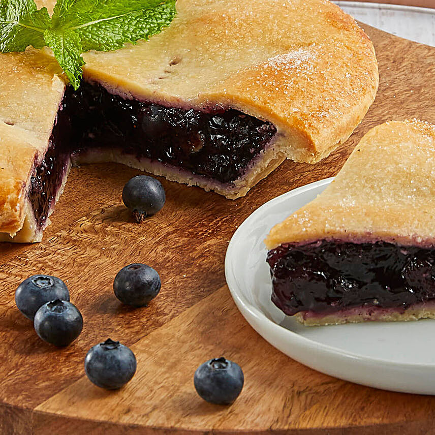 Delicious And Flavourful Blueberry Pie