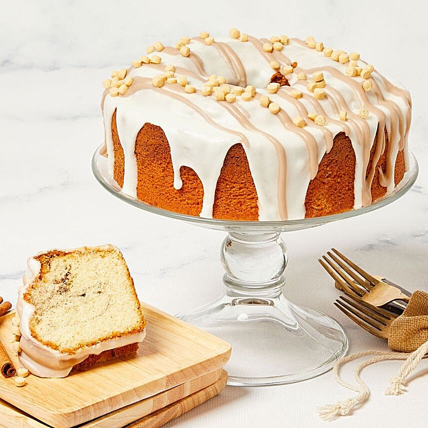 Scrumptious Cinnamon Cake:Send Cakes to USA