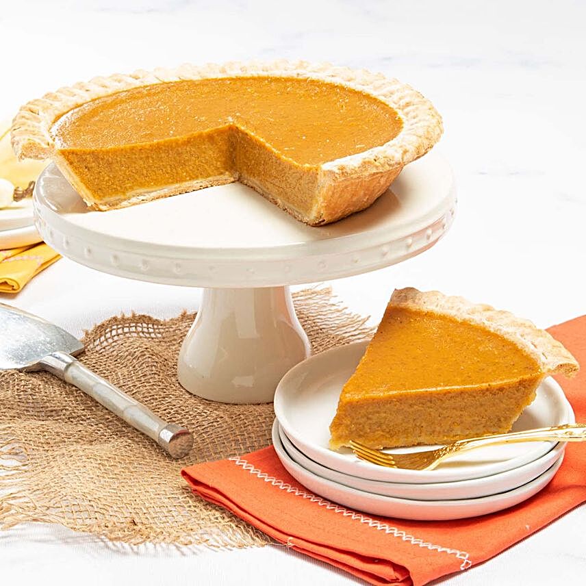 Yummy Pumpkin Pie:Send Halloween Gift Basket to USA