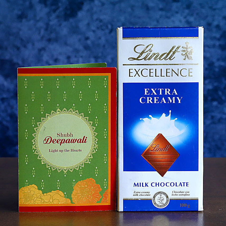 Lindt Milk Chocolate Diwali Greetings