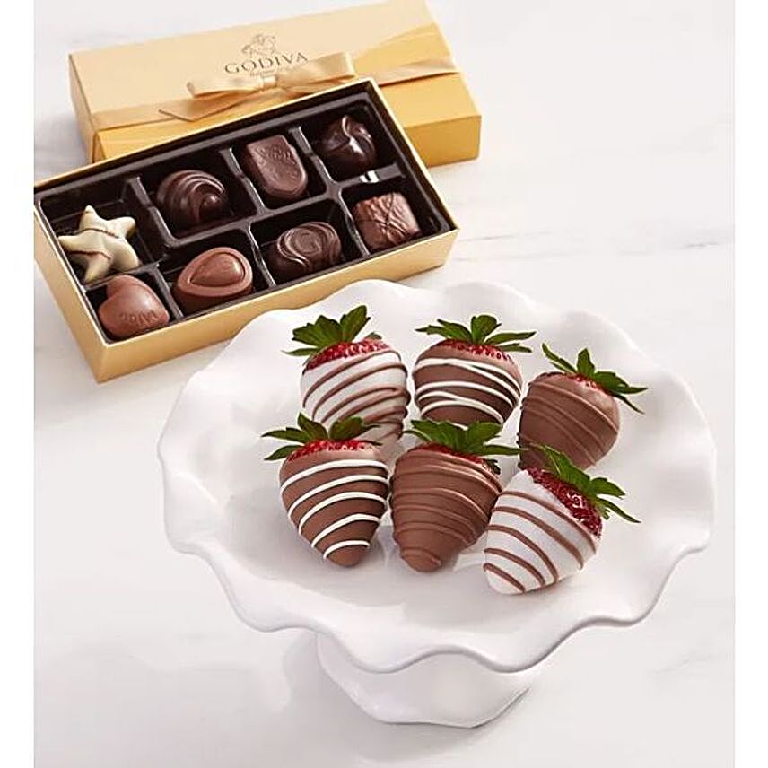 Love Berries And Truffles:Send Anniversary Chocolates to USA