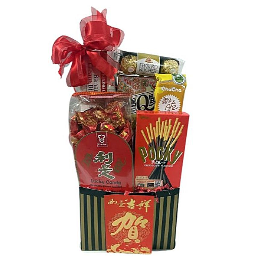 Chinese New Year Family Celebration Hamper:Send Chinese New Year Gifts to USA