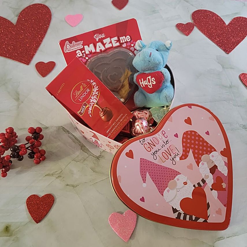 Valentines Day Heart Gift Box