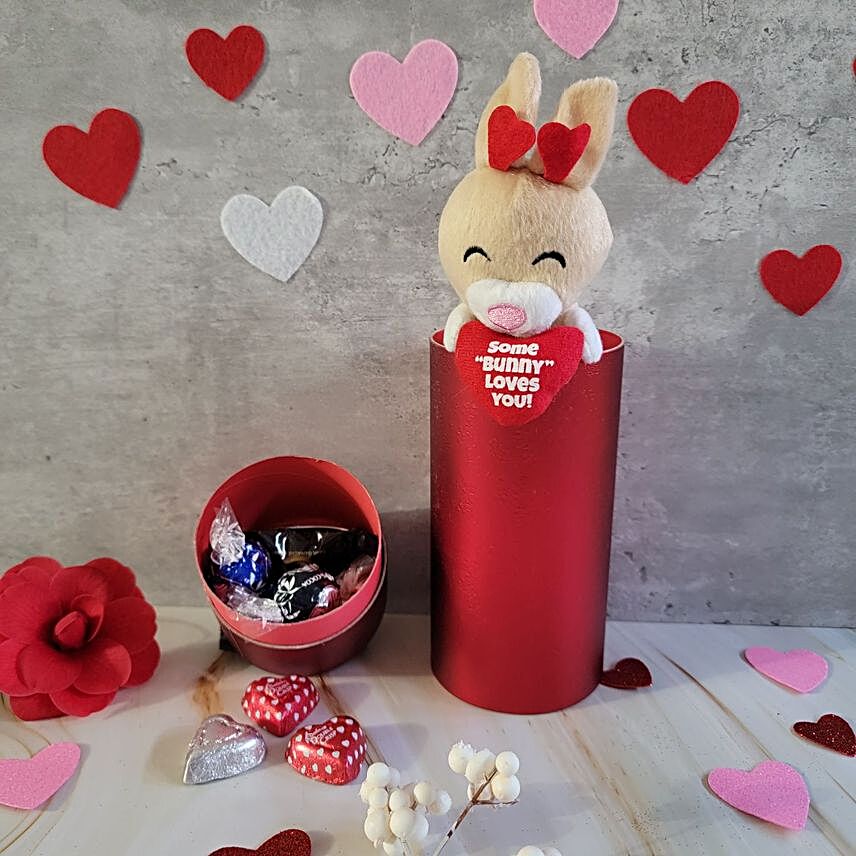 Red Hot Valentines Tube Goodies