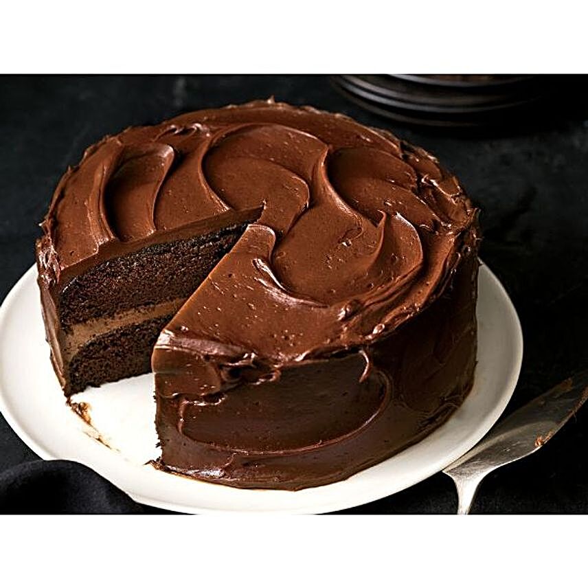 Rich Chocolate Cake:Gifts to USA Same Day Delivery