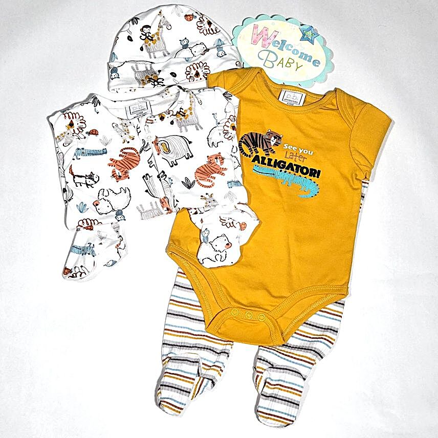 See You Later Baby Boy Gift Set:Newborn Baby Gifts to USA