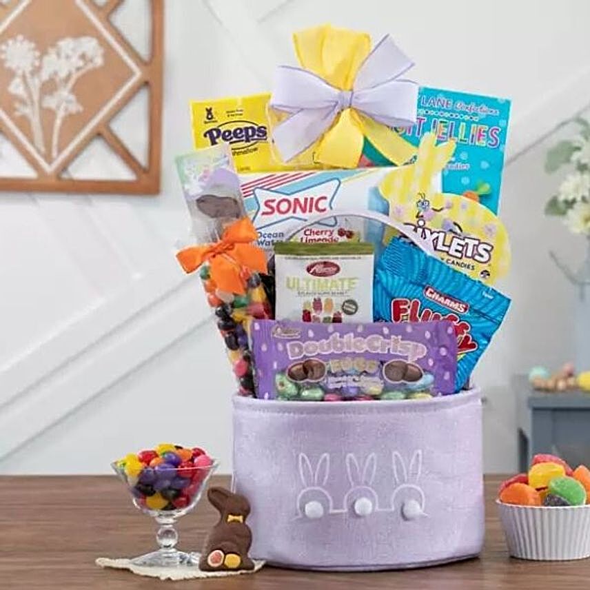 Easter Bunny Gift Tin:Easter Gifts to USA
