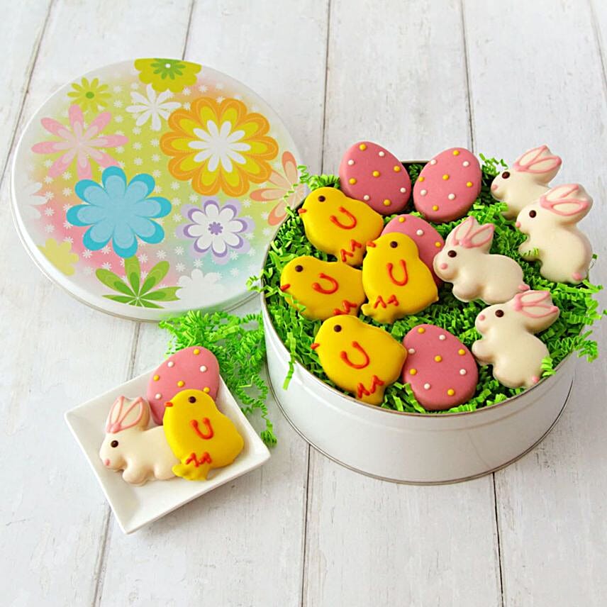Easter Special Butter Cookies Tin usa Gift Easter Special Butter