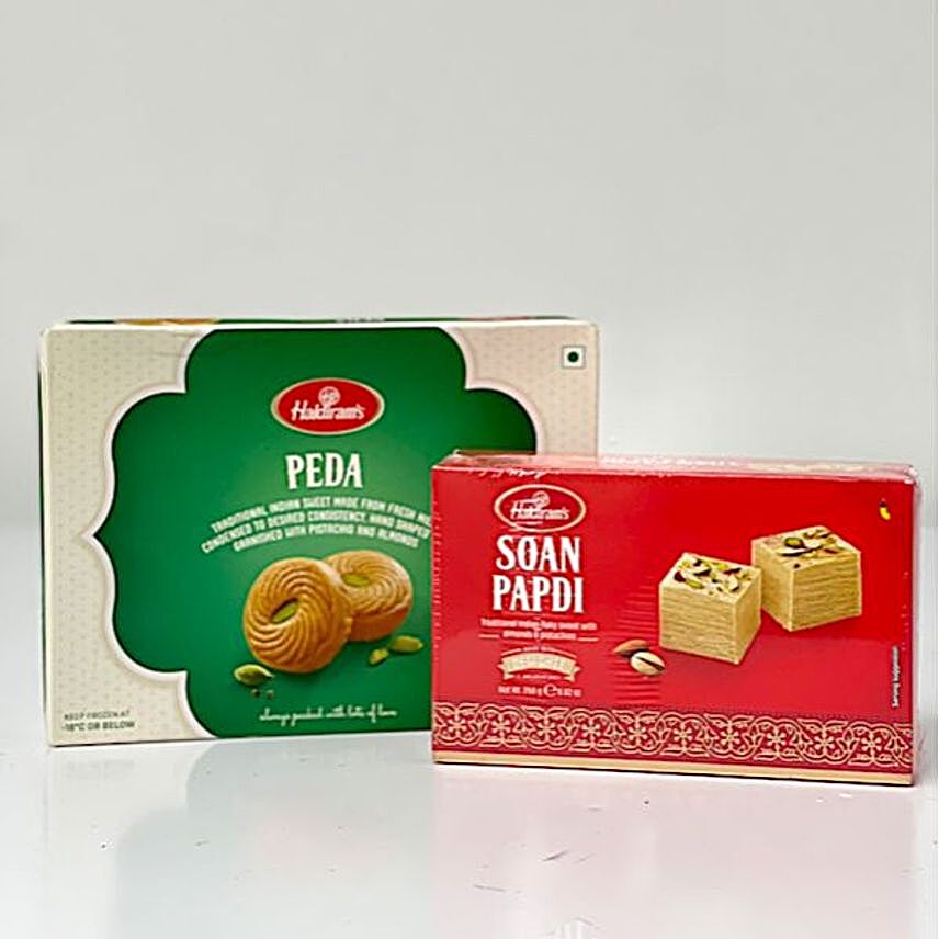 Soan Papdi And Assorted Peda:USA Sweets
