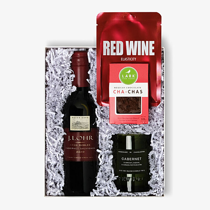 Wine Down Hamper:Send Wine Gift Basket to USA