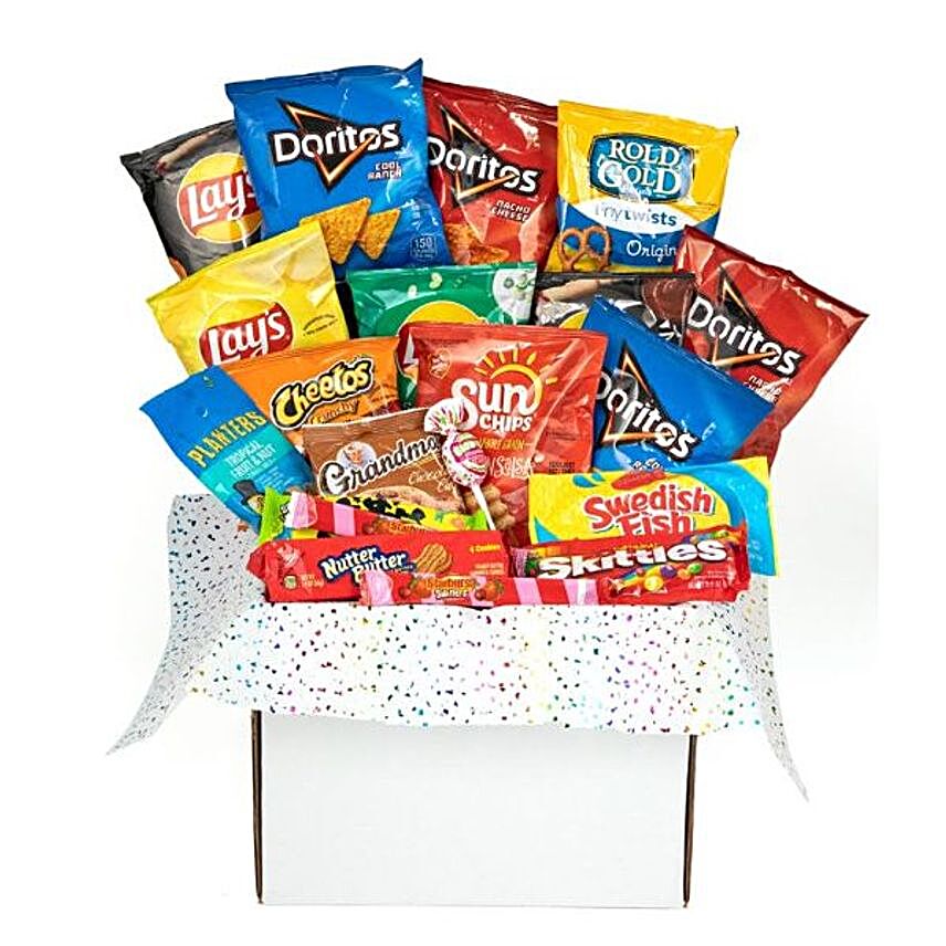 Sweet Treats & Snacks Gift Box
