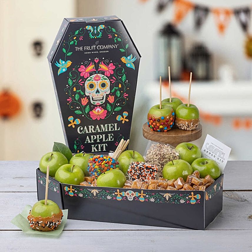 Halloween Caramel Apple Kit
