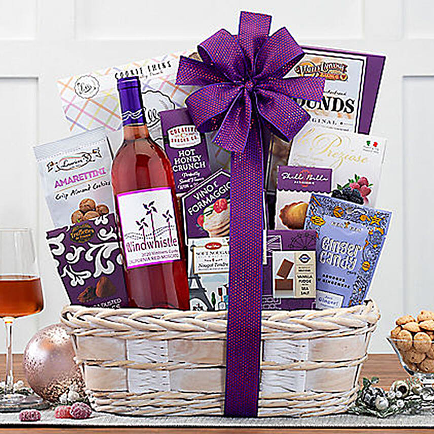 Windwhistle Moscato Assorted Gift Basket