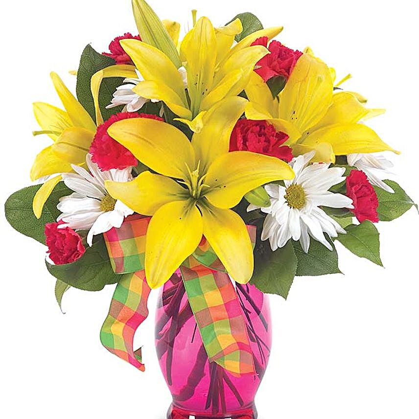 Bright Surprise Flower Vase