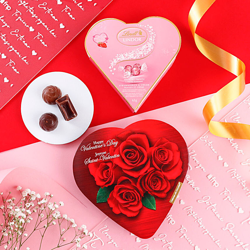 Sweet Heart Gift Hamper:Valentines Day Gifts to USA